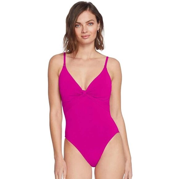 Robin Piccone Pink Knot One Piece Swimsuit - Picture 2 of 9